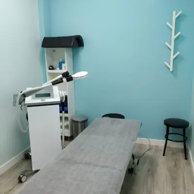 Fachada de la clinica fisioterapia oceano