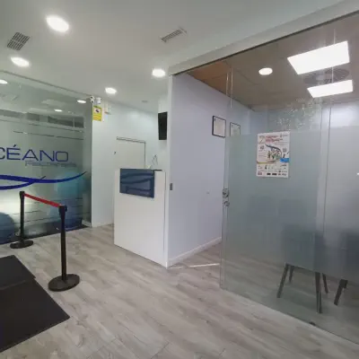 Fachada de la clinica fisioterapia oceano